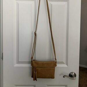 Tan Crossbody Purse